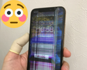 画面全体線だらけ！iPhoneの画面って修理できるの？