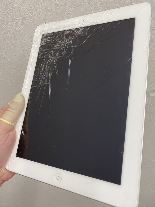 iPad4ガラス割れ