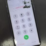 iPhone11も画面修理でガラス割れもタッチが鈍い状態も直ってしまう。