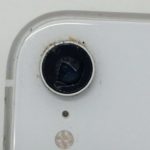 【iPhoneXR】カメラレンズの割れは、カメラ交換をも引き起こす。